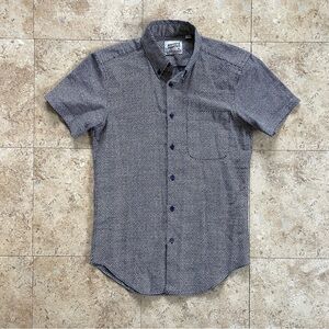 Naked and Famous short sleeve button up shirt